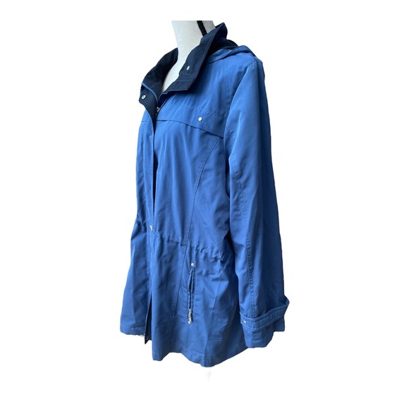 Forecaster of Boston Parka Hooded Jacket Women's Size XL Navy Blue - Picture 6 of 7